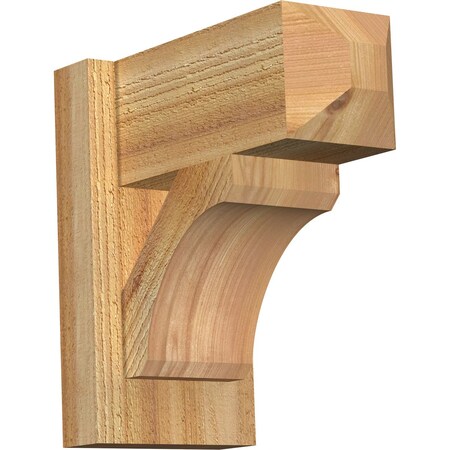 Legacy Craftsman Rough Sawn Outlooker, Western Red Cedar, 6W X 12D X 12H